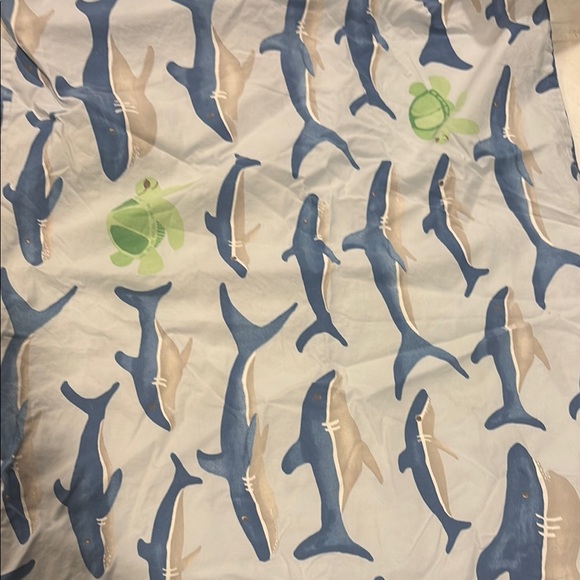 Other - Pottery Barn Kids| Shark and Turtle standard pillow case.